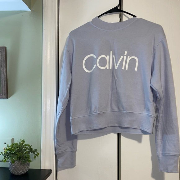 NWOT Calvin Klein 💟 Performance Cropped Crew - Picture 2 of 7